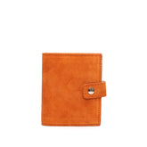 Portafoglio Cara in pelle scamosciata arancio prodotto da Pianigiani bags